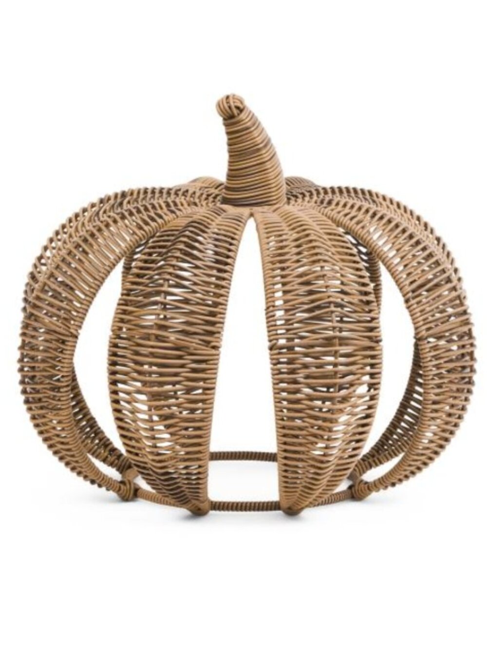 NWT MADE IN VIETNAM Large Outdoor Safe Wicker Pumpkin